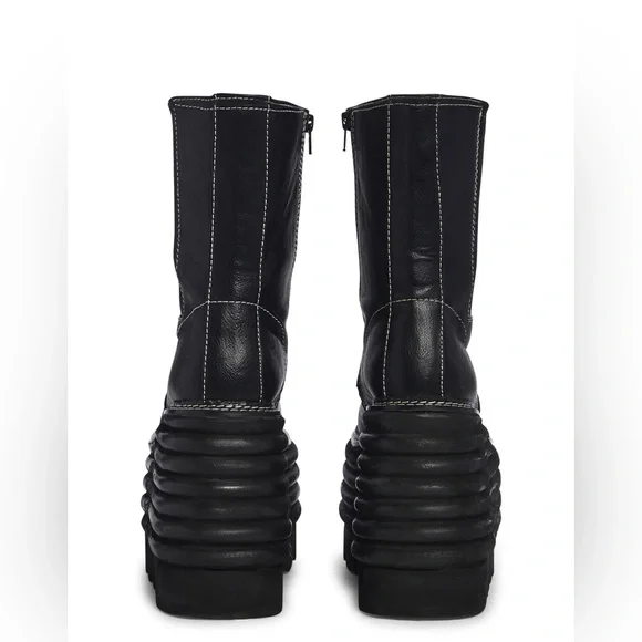 Dollskill Current Mood Toughen Up Platform Boots - Picture 8 of 10